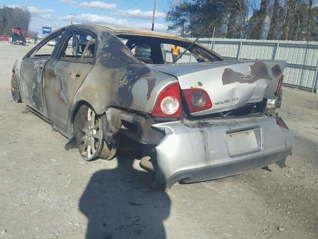 1G1ZE5E17BF399604 - 2011 CHEVROLET MALIBU LTZ 烧焦的 照片 3