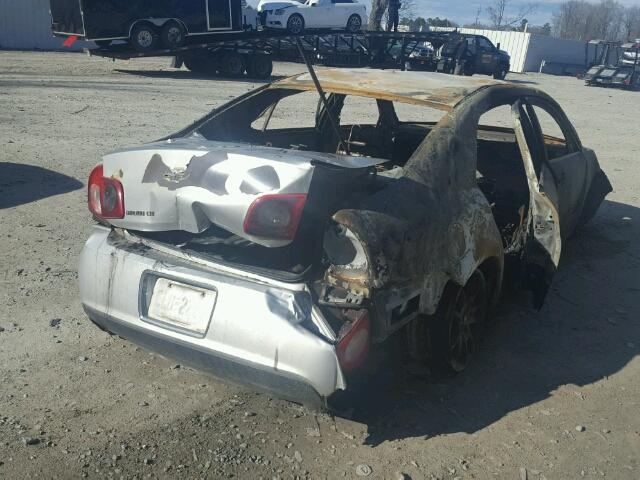 1G1ZE5E17BF399604 - 2011 CHEVROLET MALIBU LTZ 烧焦的 照片 4