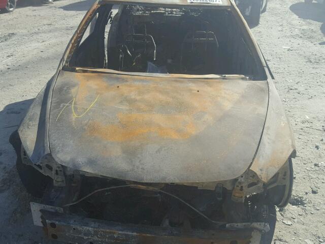 1G1ZE5E17BF399604 - 2011 CHEVROLET MALIBU LTZ 烧焦的 照片 7