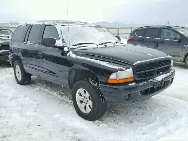 1D8HS38N63F535884 - 2003 DODGE DURANGO SP BLACK photo 1