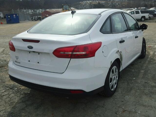 1FADP3E27GL357439 - 2016 FORD FOCUS S WHITE photo 4