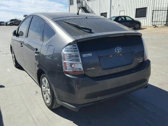 JTDKB20U983427740 - 2008 TOYOTA PRIUS BLACK photo 3