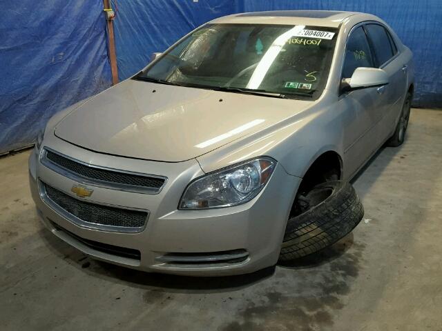 1G1ZD5EU6CF319174 - 2012 CHEVROLET MALIBU 2LT TAN photo 2