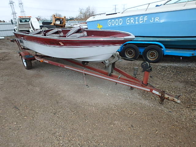 TUFFY26EE686 - 1986 TUFF MARINE/TRL BURGUNDY photo 1