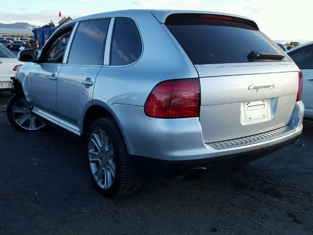 WP1AB29P14LA62343 - 2004 PORSCHE CAYENNE S SILVER photo 3