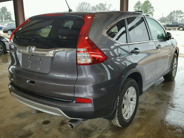 3CZRM3H55GG707351 - 2016 HONDA CR-V EX GRAY photo 4