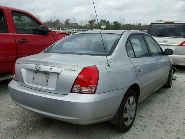 KMHDN46D45U060248 - 2005 HYUNDAI ELANTRA GL SILVER photo 4