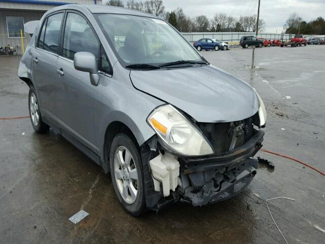 3N1BC11E87L455050 - 2007 NISSAN VERSA S GRAY photo 1