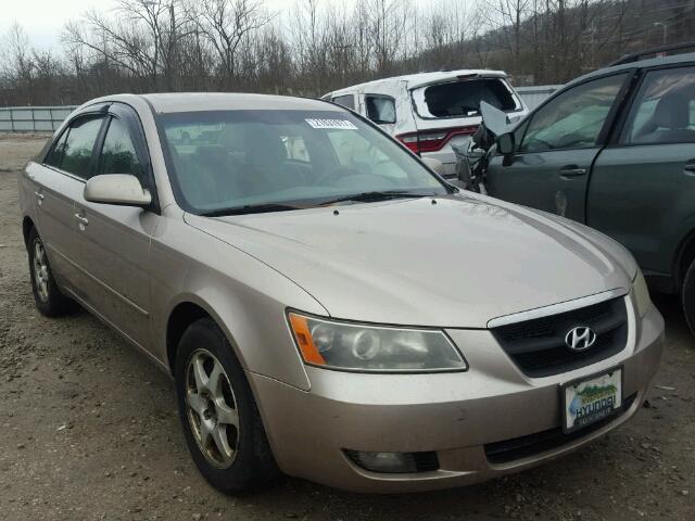 5NPEU46F36H011874 - 2006 HYUNDAI SONATA GLS GOLD photo 1