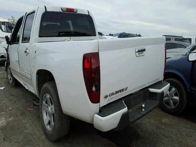 1GCDSCF96C8160697 - 2012 CHEVROLET COLORADO L WHITE photo 3