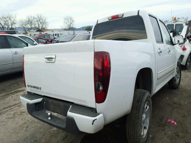1GCDSCF96C8160697 - 2012 CHEVROLET COLORADO L WHITE photo 4