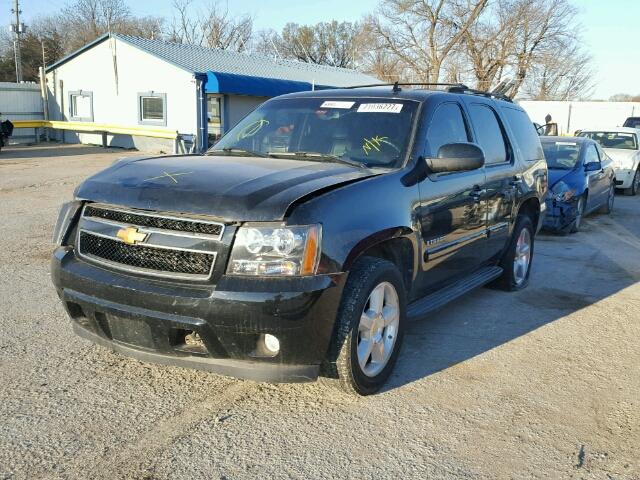 1GNFK13067R217524 - 2007 CHEVROLET TAHOE K150 BLACK photo 2