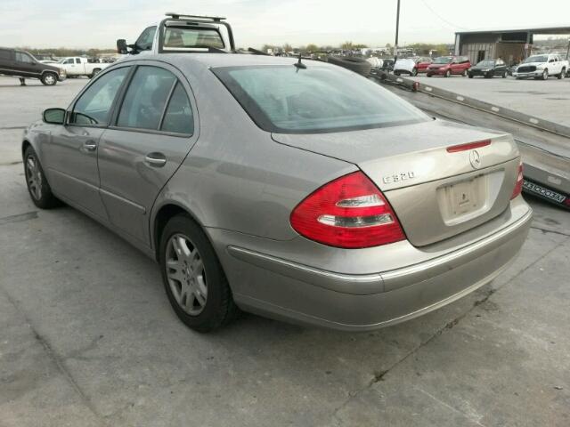 WDBUF65J33A203417 - 2003 MERCEDES-BENZ E 320 GRAY photo 3