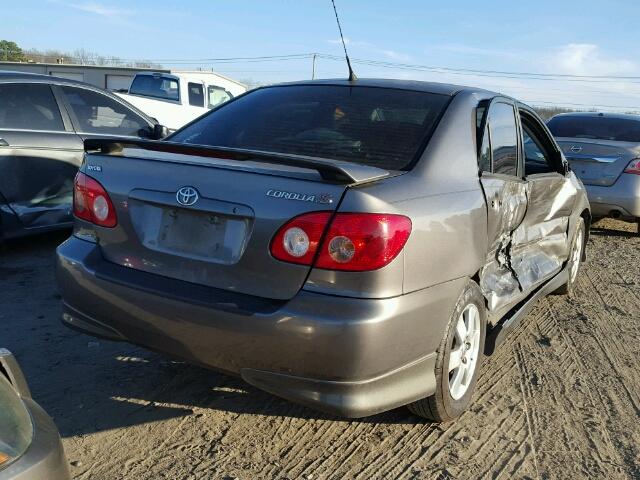 1NXBR32E17Z796765 - 2007 TOYOTA COROLLA CE BLUE photo 4