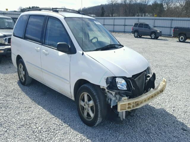 JM3LW28A730375576 - 2003 MAZDA MPV WAGON WHITE photo 1