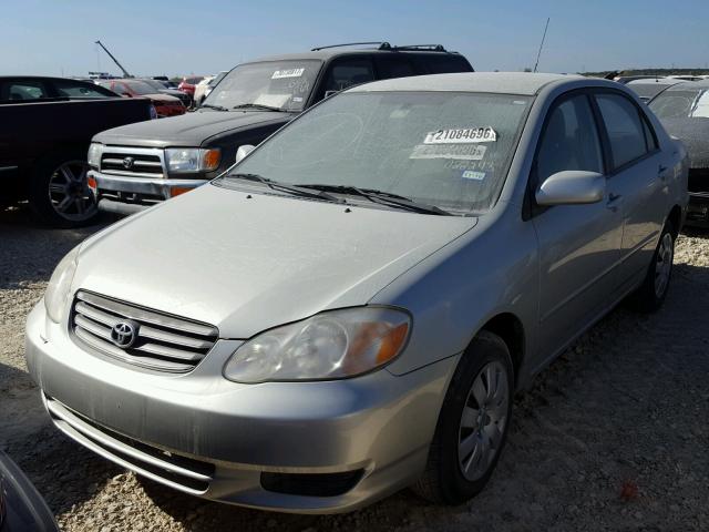 JTDBR32E942022243 - 2004 TOYOTA COROLLA CE SILVER photo 2