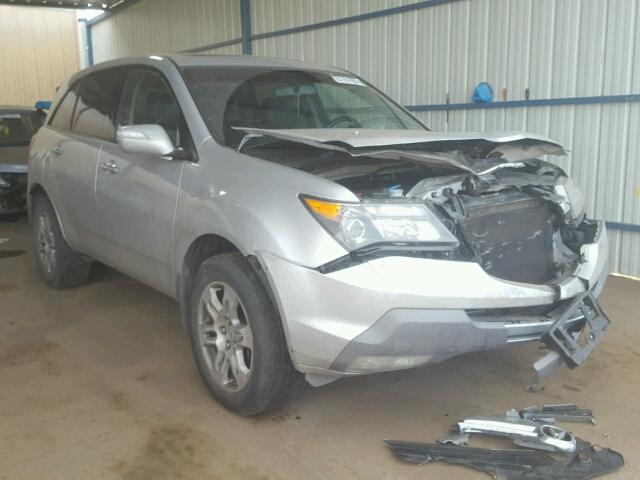 2HNYD28459H529053 - 2009 ACURA MDX TECHNO SILVER photo 1