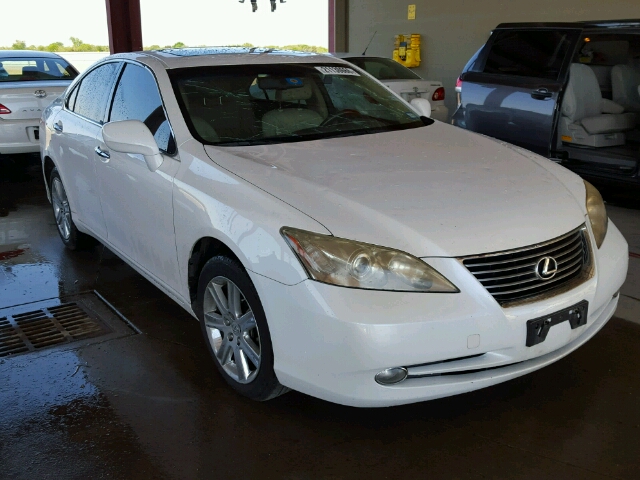 JTHBJ46G872057240 - 2007 LEXUS ES 350 WHITE photo 1