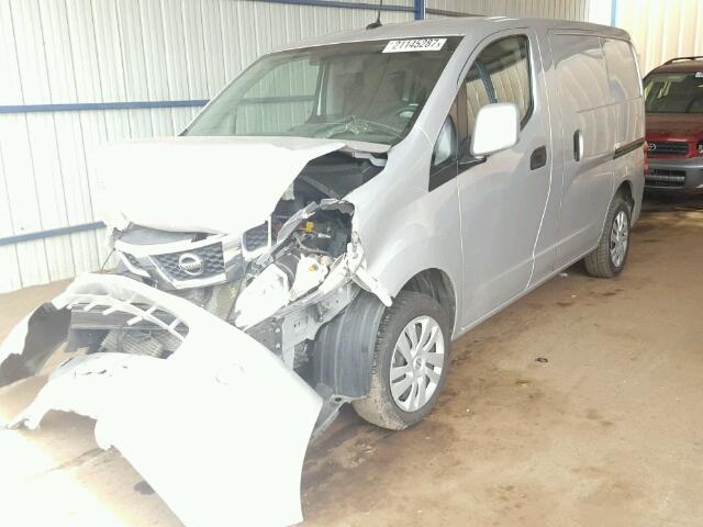 3N6CM0KN7EK700279 - 2014 NISSAN NV200 2.5S SILVER photo 2