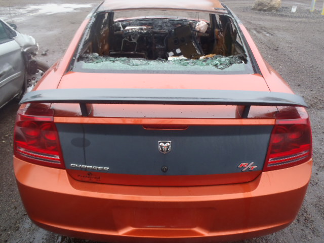 2B3KA53H26H215289 - 2006 DODGE CHARGER R/ ORANGE photo 10