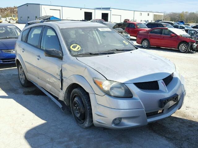 5Y2SL62884Z443911 - 2004 PONTIAC VIBE SILVER photo 1