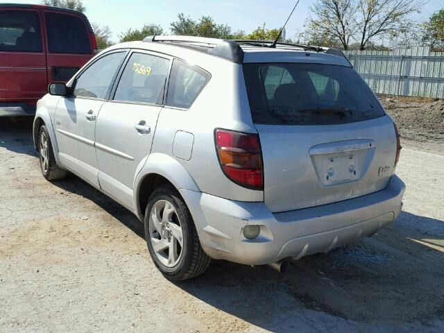 5Y2SL62884Z443911 - 2004 PONTIAC VIBE SILVER photo 3