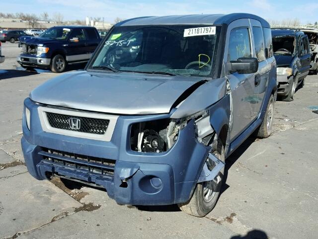 5J6YH28616L009002 - 2006 HONDA ELEMENT EX SILVER photo 2