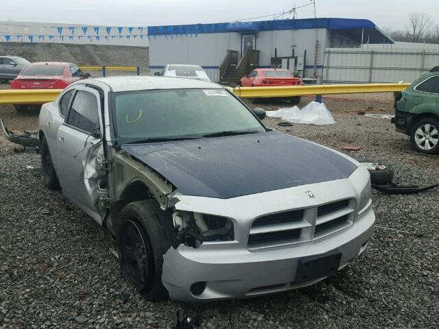2B3CA4CT0AH272585 - 2010 DODGE CHARGER SILVER photo 1
