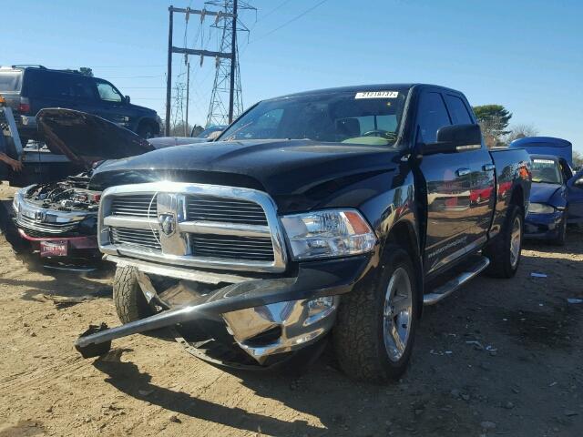 1D7RV1GP8BS565319 - 2011 DODGE RAM 1500 Q BLACK photo 2