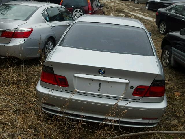 WBABN33452PG56361 - 2002 BMW 325 CI Արծաթագույն լուսանկար 10