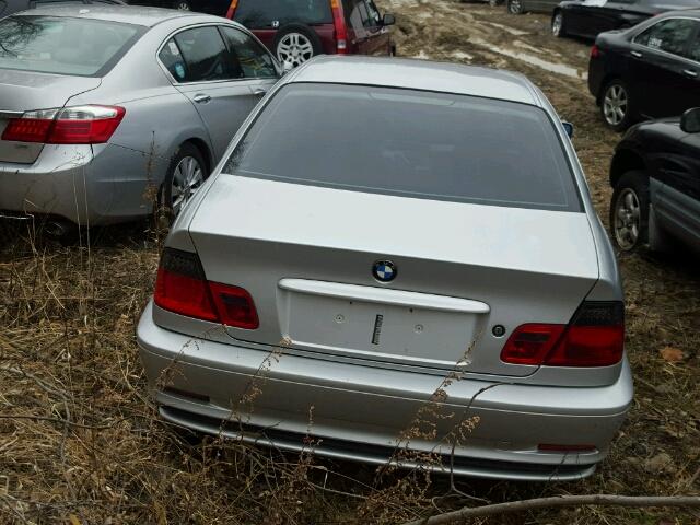 WBABN33452PG56361 - 2002 BMW 325 CI SILVER photo 10