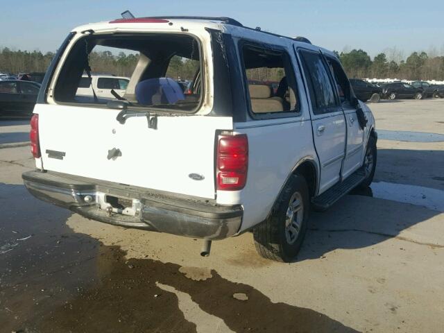 1FMRU15W91LB41434 - 2001 FORD EXPEDITION WHITE photo 4