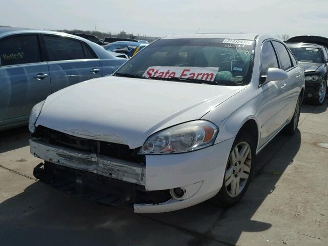 2G1WC58R879278378 - 2007 CHEVROLET IMPALA LT WHITE photo 2