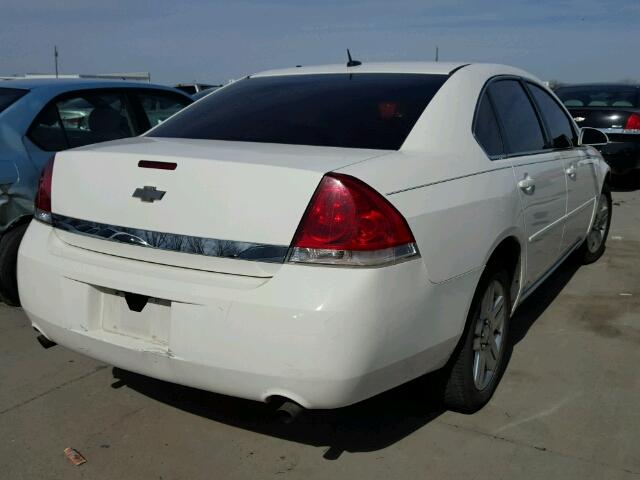 2G1WC58R879278378 - 2007 CHEVROLET IMPALA LT WHITE photo 4