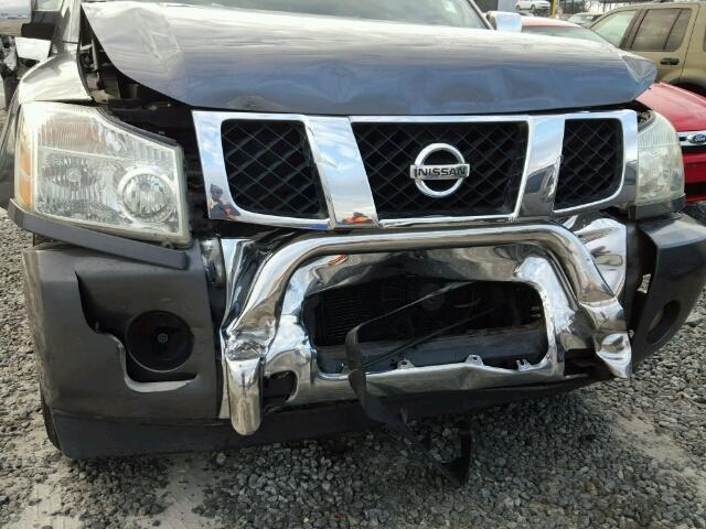 5N1AA08B34N710389 - 2004 NISSAN ARMADA SE BLACK photo 9