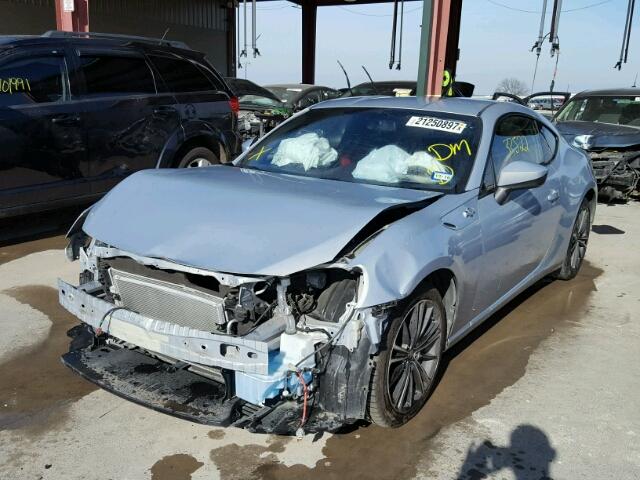 JF1ZNAA18D2733676 - 2013 TOYOTA SCION FR-S ვერცხლისფერი ფოტო 2