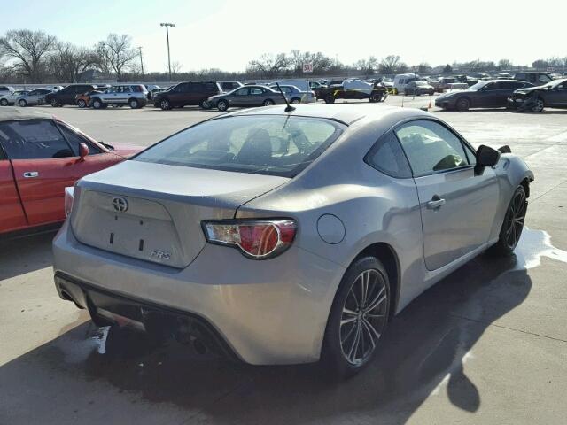 JF1ZNAA18D2733676 - 2013 TOYOTA SCION FR-S ვერცხლისფერი ფოტო 4