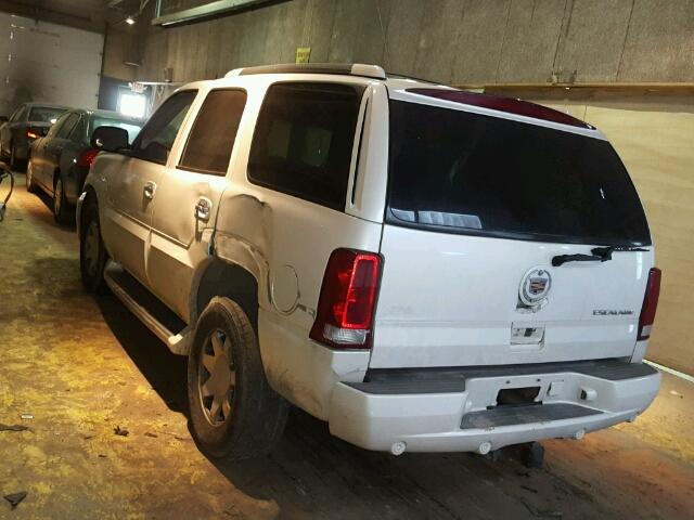 1GYEK63N32R142989 - 2002 CADILLAC ESCALADE L WHITE photo 3