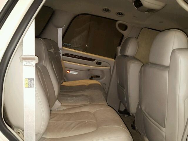 1GYEK63N32R142989 - 2002 CADILLAC ESCALADE L WHITE photo 6