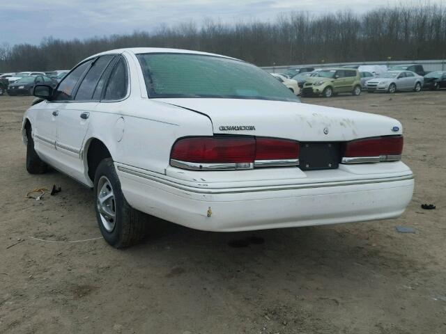 2FALP73W1TX205436 - 1996 FORD CROWN VICT WHITE photo 3