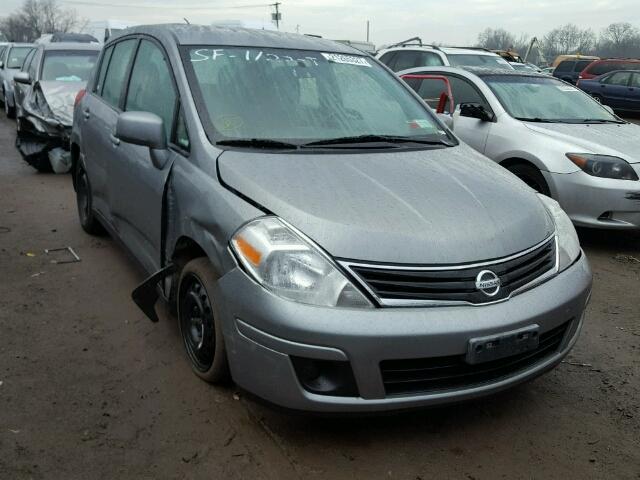 3N1BC1CP6CK813356 - 2012 NISSAN VERSA S GRAY photo 1