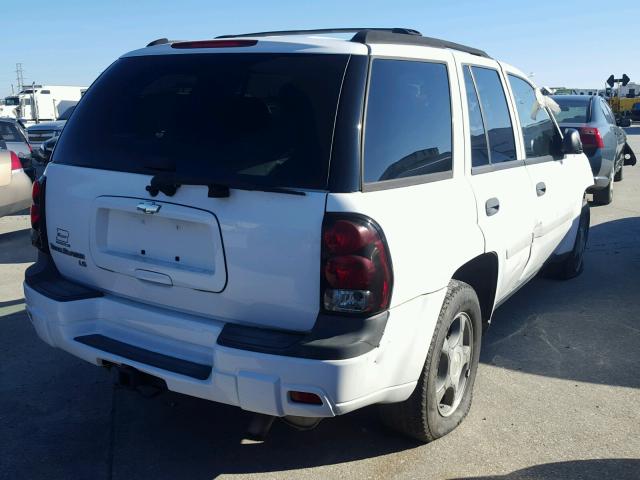 1GNDS13S172302952 - 2007 CHEVROLET TRAILBLAZE WHITE photo 4