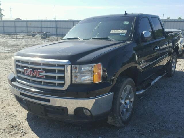 3GTP1VE07BG391292 - 2011 GMC SIERRA C15 BLACK photo 2