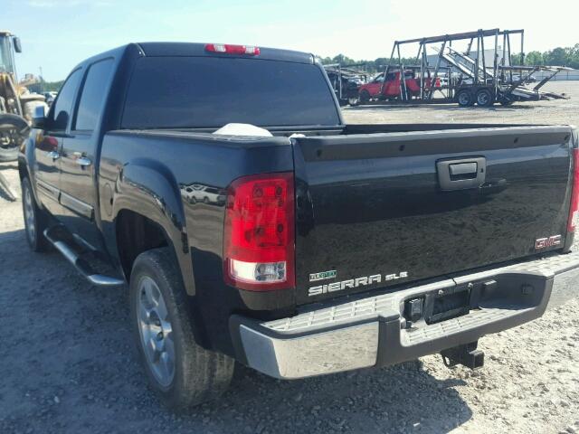 3GTP1VE07BG391292 - 2011 GMC SIERRA C15 BLACK photo 3