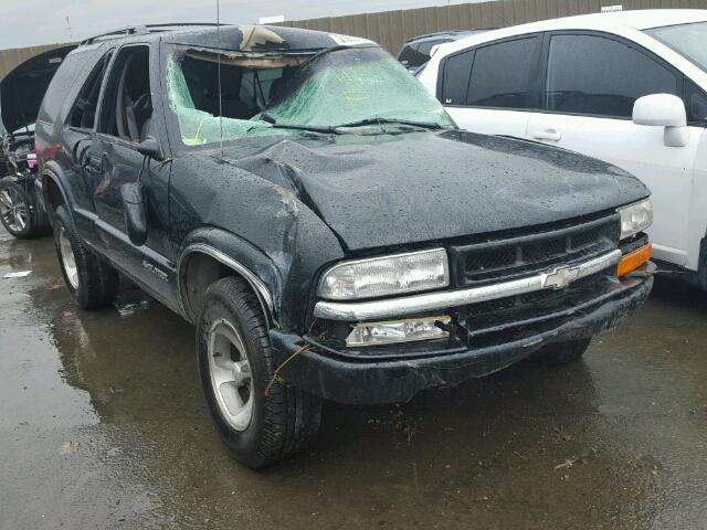 1GNCS18W5WK254863 - 1998 CHEVROLET BLAZER BLACK photo 1