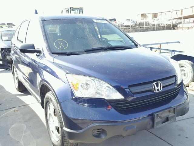 3CZRE38348G707807 - 2008 HONDA CR-V LX BLUE photo 1