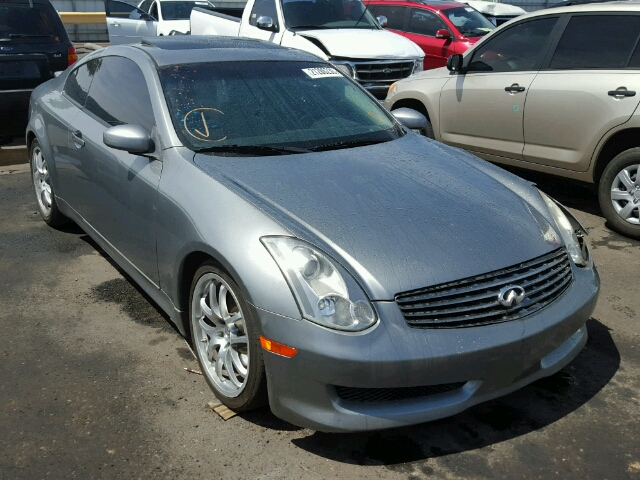 JNKCV54E67M903319 - 2007 INFINITI G35 GRAY photo 1