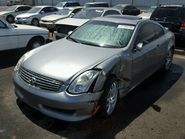 JNKCV54E67M903319 - 2007 INFINITI G35 GRAY photo 2