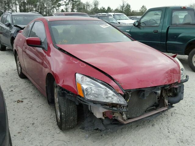 1HGCM72607A021089 - 2007 HONDA ACCORD EX RED photo 1