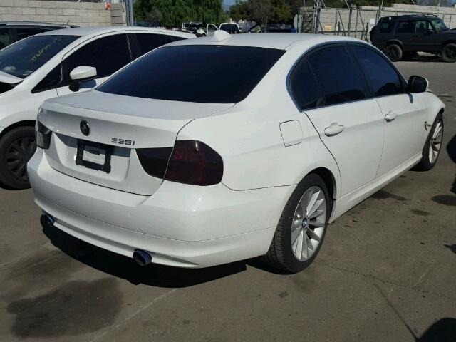 WBAPM7C52AE192137 - 2010 BMW 335 I WHITE photo 4